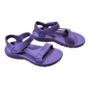 Teva Hurricane Drift Sandals Purple W9 M7 Waterproof Strappy Outdoor Water Shoe